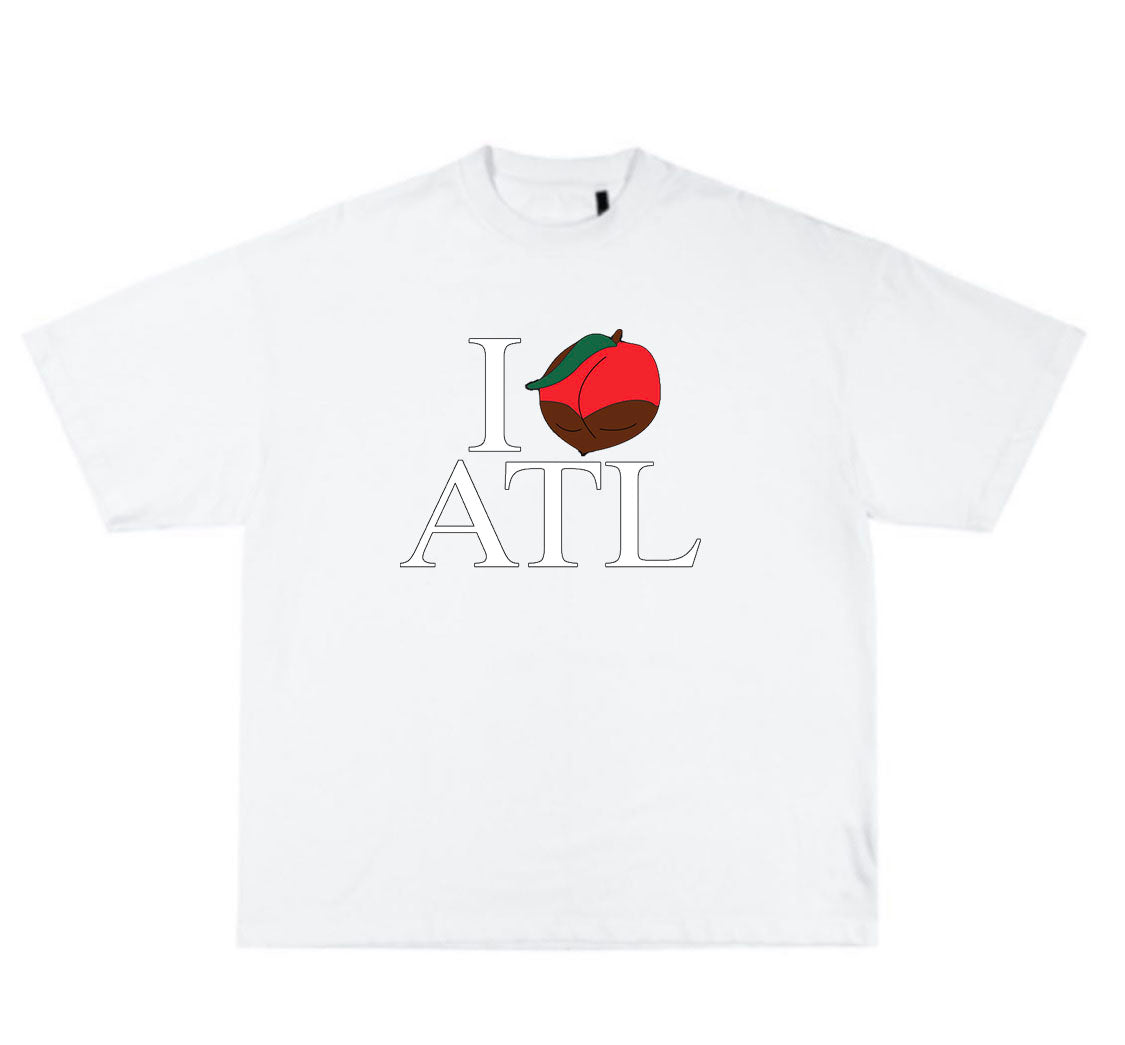 I LOVE ATL TEE WHITE